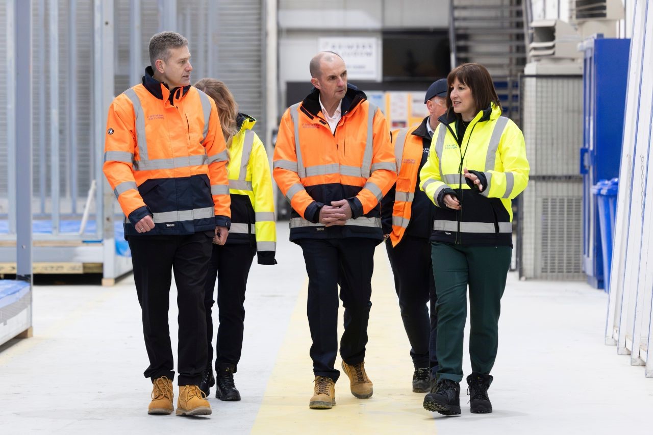 A ministerial media morning for Premier Modular